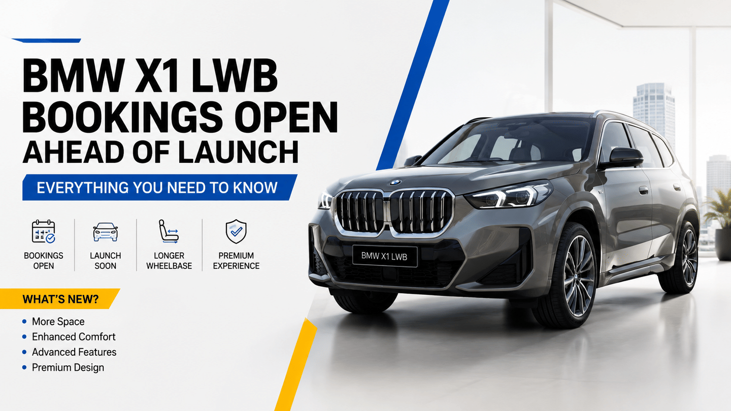 BMW X1 LWB Bookings Open Ahead Of Launch, Everything You Need To Know